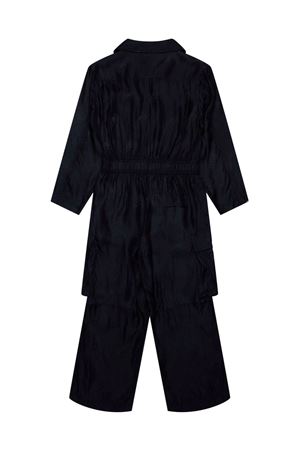 black viscose jumpuit MAISON MARGIELA KIDS | M60639MM03EM6900